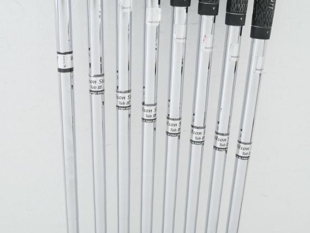 Iron set : Other Brand : ชุดเหล็ก Wilson TAB III (รุ่นท๊อปสุด หน้าเด้ง ตีไกล) มีเหล็ก 3-Pw (8 ชิ้น) ก้านเหล็ก NS Pro 850 Flex S