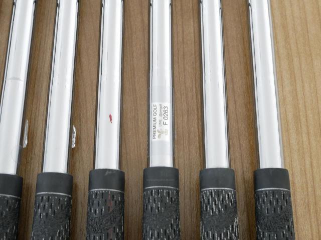 Iron set : Other Brand : ชุดเหล็ก Wilson TAB III (รุ่นท๊อปสุด หน้าเด้ง ตีไกล) มีเหล็ก 3-Pw (8 ชิ้น) ก้านเหล็ก NS Pro 850 Flex S