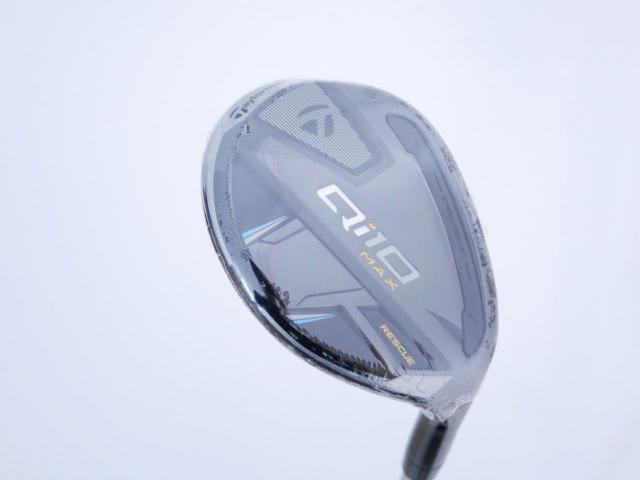 Lady club : All : **ของใหม่ ยังไม่แกะพลาสติก** ไม้กระเทย Taylormade Qi10 MAX Rescue (ออกปี 2024) Loft 27 ก้าน Mitsubishi ELDIO TM40 Flex L