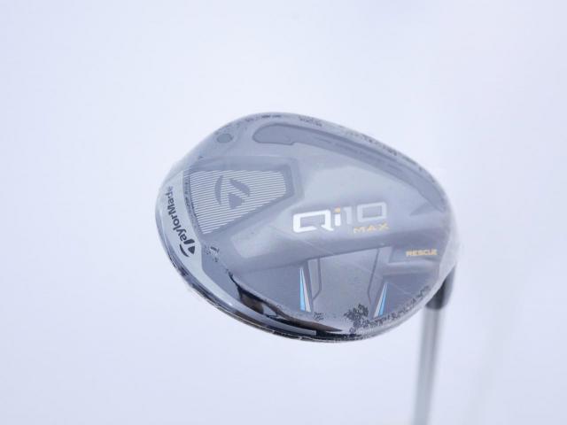 Lady club : All : **ของใหม่ ยังไม่แกะพลาสติก** ไม้กระเทย Taylormade Qi10 MAX Rescue (ออกปี 2024) Loft 27 ก้าน Mitsubishi ELDIO TM40 Flex L
