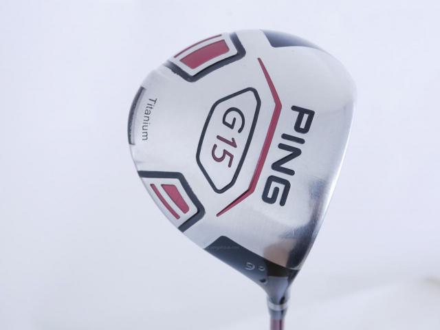 Driver : PING : ไดรเวอร์ Ping G15 (460cc.) Loft 9 Flex S