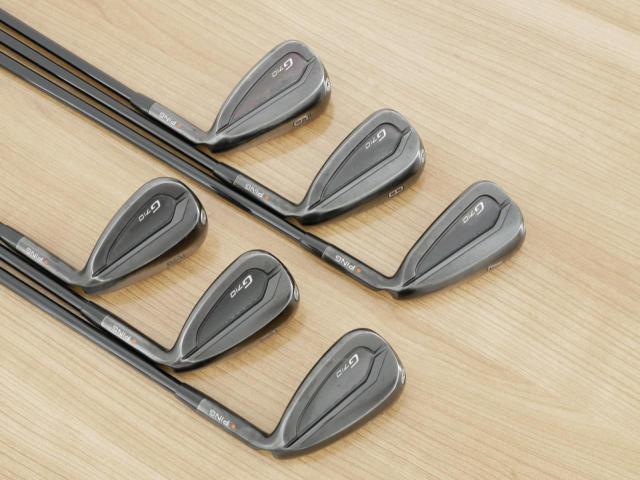 Iron set : Ping : ชุดเหล็ก Ping G710 (ปี 2021 Japan Spec. ใบใหญ่ ง่ายที่สุด ไกลที่สุดของ Ping) มีเหล็ก 7-Pw,Aw,Sw (6 ชิ้น) ก้านกราไฟต์ Ping ALTA Distanza 40 Flex R