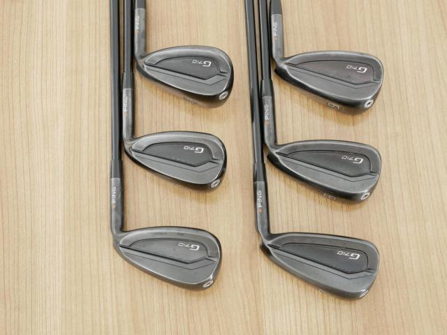 Iron set : Ping : ชุดเหล็ก Ping G710 (ปี 2021 Japan Spec. ใบใหญ่ ง่ายที่สุด ไกลที่สุดของ Ping) มีเหล็ก 7-Pw,Aw,Sw (6 ชิ้น) ก้านกราไฟต์ Ping ALTA Distanza 40 Flex R