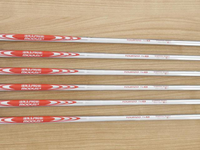 Iron set : Titleist : ชุดเหล็ก Titleist T100 Forged (รุ่นปี 2020) มีเหล็ก 5-Pw (6 ชิ้น) ก้านเหล็ก NS Pro Modus 120 Flex R
