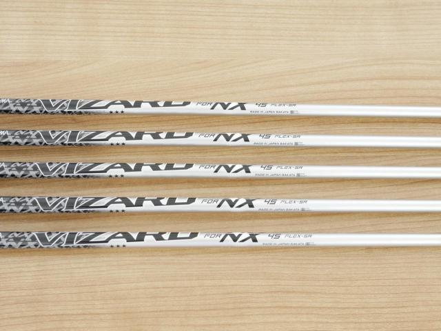 Iron set : Honma : **ก้าน 3 ดาว** ชุดเหล็ก Honma Beres NX (รุ่นปี 2023) มีเหล็ก 7-11 (5 ชิ้น) ก้านกราไฟต์ Honma Vizard NX 45 Flex SR (3 ดาว)