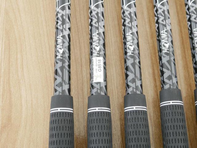 Iron set : Honma : **ก้าน 3 ดาว** ชุดเหล็ก Honma Beres NX (รุ่นปี 2023) มีเหล็ก 7-11 (5 ชิ้น) ก้านกราไฟต์ Honma Vizard NX 45 Flex SR (3 ดาว)