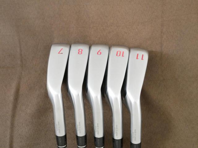 Iron set : Honma : **ก้าน 3 ดาว** ชุดเหล็ก Honma Beres NX (รุ่นปี 2023) มีเหล็ก 7-11 (5 ชิ้น) ก้านกราไฟต์ Honma Vizard NX 45 Flex SR (3 ดาว)