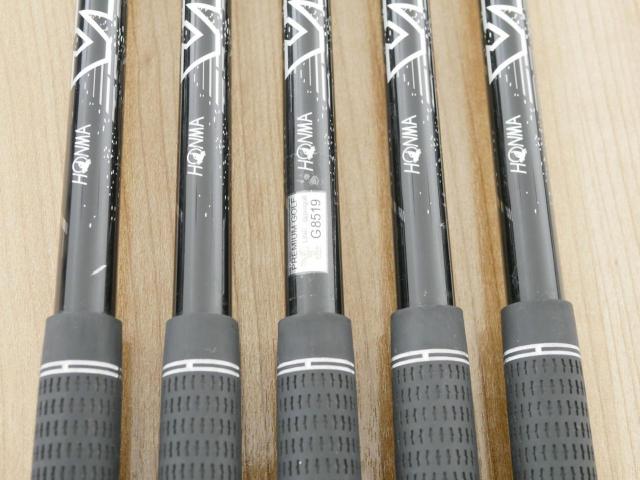 Iron set : Honma : ชุดเหล็ก Honma Tour World TW757B (ออกปี 2022) มีเหล็ก 6-Pw (5 ชิ้น) ก้านกราไฟต์ Honma VIZARD IB-WF 70 Flex R (3 ดาว)