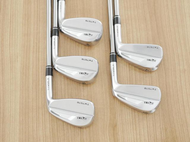 Iron set : Honma : ชุดเหล็ก Honma Tour World TW757B (ออกปี 2022) มีเหล็ก 6-Pw (5 ชิ้น) ก้านกราไฟต์ Honma VIZARD IB-WF 70 Flex R (3 ดาว)