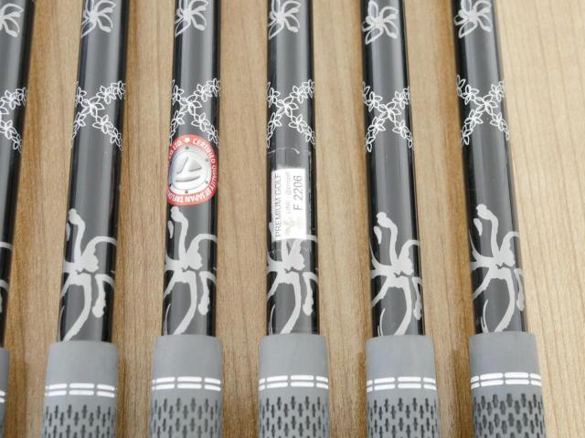 Iron set : Taylormade : ชุดเหล็ก Taylormade P7MC Forged (ซีรี่ย์ท้อปสุด ออกปี 2023) มีเหล็ก 5-Pw (6 ชิ้น) ก้านกราไฟต์ Mitsubishi Diamana Thump i95 Flex S