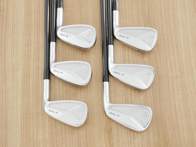 Iron set : Taylormade : ชุดเหล็ก Taylormade P7MC Forged (ซีรี่ย์ท้อปสุด ออกปี 2023) มีเหล็ก 5-Pw (6 ชิ้น) ก้านกราไฟต์ Mitsubishi Diamana Thump i95 Flex S