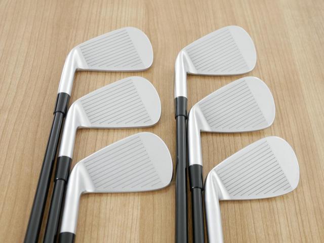 Iron set : Taylormade : ชุดเหล็ก Taylormade P7MC Forged (ซีรี่ย์ท้อปสุด ออกปี 2023) มีเหล็ก 5-Pw (6 ชิ้น) ก้านกราไฟต์ Mitsubishi Diamana Thump i95 Flex S