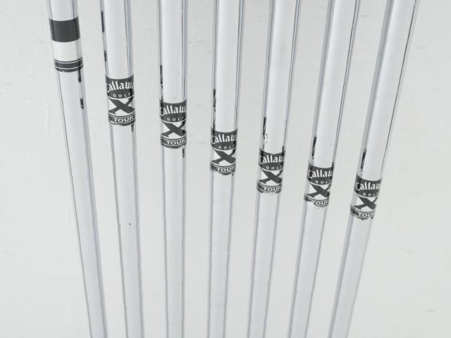 Iron set : Callaway : ชุดเหล็ก Callaway X-Tour (Forged) มีเหล็ก 4-Pw (7 ชิ้น) ก้านเหล็ก Flex S
