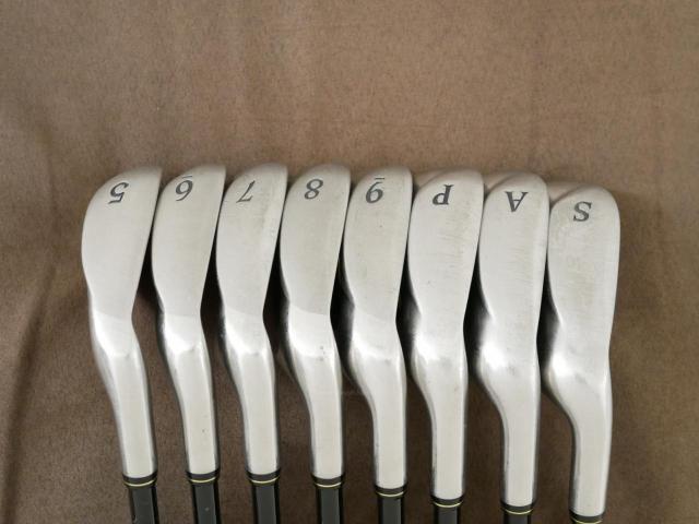 Iron set : XXIO : ชุดเหล็ก XXIO Prime 5 (รุ่นท๊อปสุด หน้าเด้ง) มีเหล็ก 5-Pw,Aw,Sw (8 ชิ้น) ก้าน SP-500 Flex R2