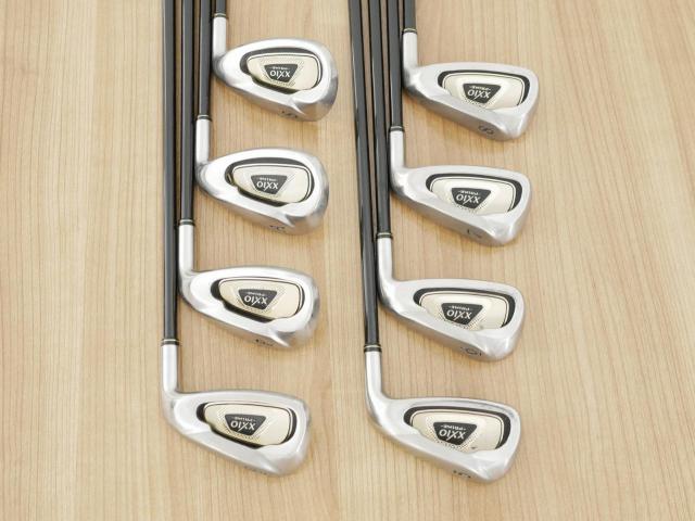 Iron set : XXIO : ชุดเหล็ก XXIO Prime 5 (รุ่นท๊อปสุด หน้าเด้ง) มีเหล็ก 5-Pw,Aw,Sw (8 ชิ้น) ก้าน SP-500 Flex R2