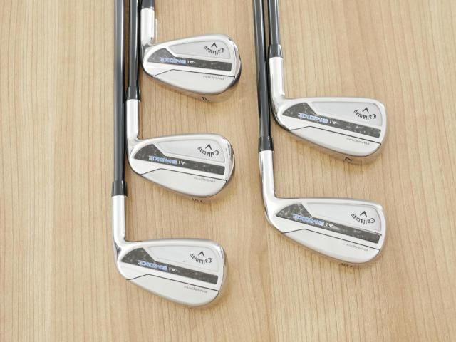 Iron set : Callaway : ชุดเหล็ก Callaway Paradym Ai Smoke (ออกปี 2024 ตีง่ายมาก ไกล Japan Spec.) มีเหล็ก 6-Pw (5 ชิ้น) ก้านกราไฟต์ Mitsubishi TENSEI 50 Flex R