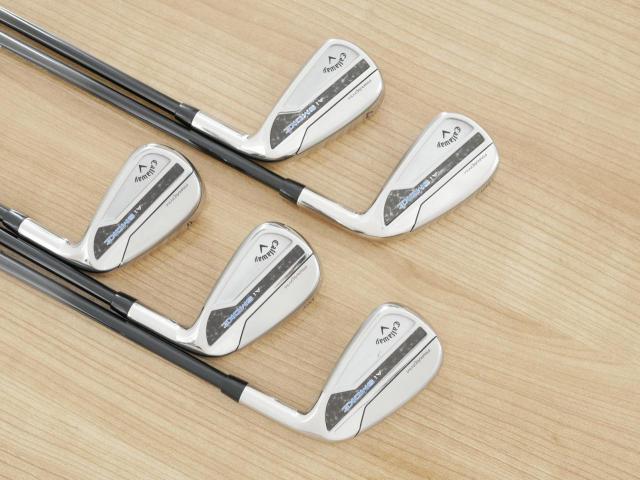 Iron set : Callaway : ชุดเหล็ก Callaway Paradym Ai Smoke (ออกปี 2024 ตีง่ายมาก ไกล Japan Spec.) มีเหล็ก 6-Pw (5 ชิ้น) ก้านกราไฟต์ Mitsubishi TENSEI 50 Flex R