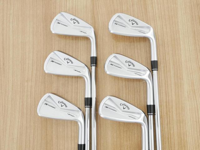 Iron set : Callaway : ชุดเหล็ก Callaway X Forged Star (ออกปี 2024) มีเหล็ก 5-Pw (6 ชิ้น) ก้านเหล็ก NS Pro Modus 105 Flex S