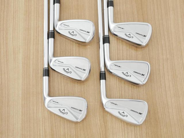 Iron set : Callaway : ชุดเหล็ก Callaway X Forged Star (ออกปี 2024) มีเหล็ก 5-Pw (6 ชิ้น) ก้านเหล็ก NS Pro Modus 105 Flex S
