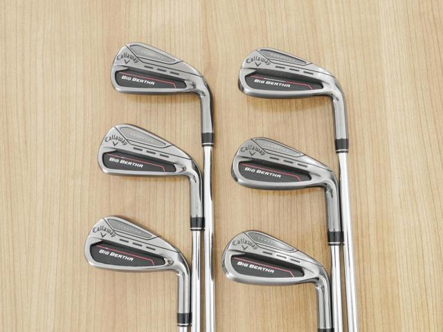 Iron set : Callaway : ชุดเหล็ก Callaway Big Bertha (ออกปี 2023 ตีง่ายที่สุดของ Callaway) มีเหล็ก 6-Pw,Aw (6 ชิ้น) ก้านเหล็ก NS Pro 950 Neo Flex S