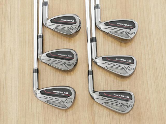 Iron set : Callaway : ชุดเหล็ก Callaway Big Bertha (ออกปี 2023 ตีง่ายที่สุดของ Callaway) มีเหล็ก 6-Pw,Aw (6 ชิ้น) ก้านเหล็ก NS Pro 950 Neo Flex S
