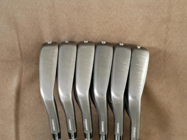 Iron set : Callaway : ชุดเหล็ก Callaway Apex Ti Fusion Black (รุ่นท็อปสุด แพงที่สุด ปี 2025 ของใหม่ 8 หมื่นบาท) มีเหล็ก 6-Pw,Aw (6 ชิ้น) ก้านกราไฟต์ UST Mamiya ATTAS FF 85 Flex S