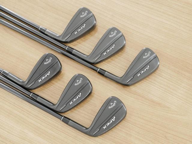 Iron set : Callaway : ชุดเหล็ก Callaway Apex Ti Fusion Black (รุ่นท็อปสุด แพงที่สุด ปี 2025 ของใหม่ 8 หมื่นบาท) มีเหล็ก 6-Pw,Aw (6 ชิ้น) ก้านกราไฟต์ UST Mamiya ATTAS FF 85 Flex S