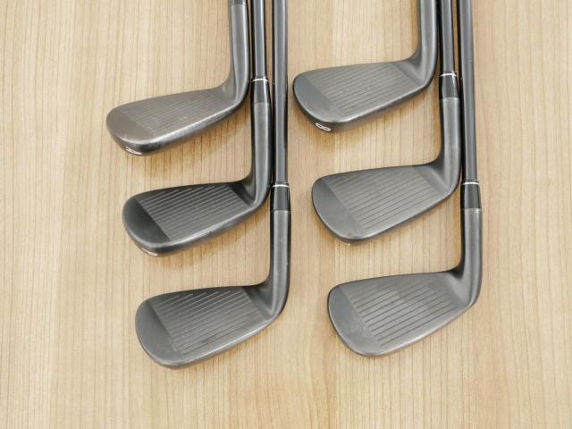 Iron set : Callaway : ชุดเหล็ก Callaway Apex Ti Fusion Black (รุ่นท็อปสุด แพงที่สุด ปี 2025 ของใหม่ 8 หมื่นบาท) มีเหล็ก 6-Pw,Aw (6 ชิ้น) ก้านกราไฟต์ UST Mamiya ATTAS FF 85 Flex S