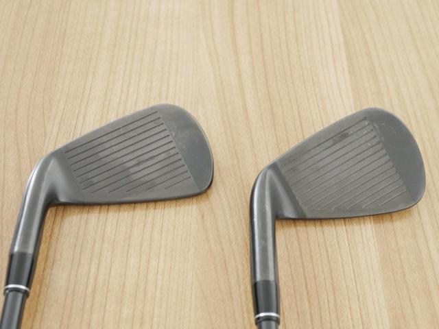 Iron set : Callaway : ชุดเหล็ก Callaway Apex Ti Fusion Black (รุ่นท็อปสุด แพงที่สุด ปี 2025 ของใหม่ 8 หมื่นบาท) มีเหล็ก 6-Pw,Aw (6 ชิ้น) ก้านกราไฟต์ UST Mamiya ATTAS FF 85 Flex S