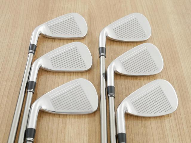 Iron set : Callaway : ชุดเหล็ก Callaway Rogue CF18 (ออกปี 2018 ตีง่าย ไกล) มีเหล็ก 5-Pw (6 ชิ้น) ก้านกราไฟต์ UST Mamiya ATTAS 80 Flex S