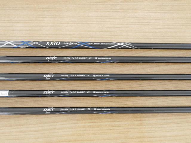 Iron set : XXIO : ชุดเหล็ก XXIO 8 (ใบใหญ่ ตีง่าย ไกล) มีเหล็ก 6-Pw (5 ชิ้น) ก้านกราไฟต์ MP-800 Flex R