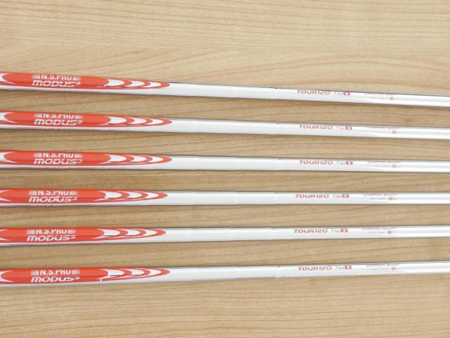 Iron set : Taylormade : ชุดเหล็ก Taylormade P760 Forged (ปี 2018 นุ่ม แน่น) มีเหล็ก 5-Pw (6 ชิ้น) ก้านเหล็ก NS Pro Modus 120 Flex X