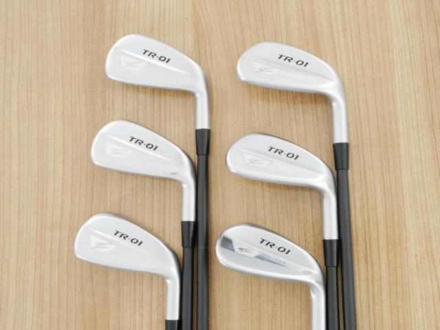 Iron set : Tsuruya : ชุดเหล็ก Tsuruya Goldenprix TR-01 (รุ่นใหม่ ตีง่าย ไกลมากๆ) มีเหล็ก 6-Pw,48 (6 ชิ้น) ก้านกราไฟต์ Flex SR