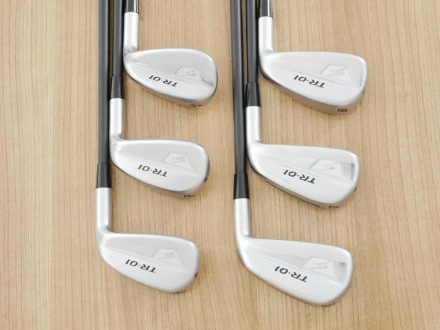Iron set : Tsuruya : ชุดเหล็ก Tsuruya Goldenprix TR-01 (รุ่นใหม่ ตีง่าย ไกลมากๆ) มีเหล็ก 6-Pw,48 (6 ชิ้น) ก้านกราไฟต์ Flex SR