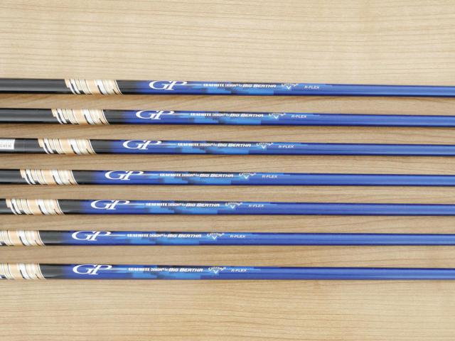 Iron set : Callaway : ชุดเหล็ก Callaway Big Bertha Beta (ปี 2018) มีเหล็ก 6-Pw,Aw,Sw (7 ชิ้น) ก้านกราไฟต์ Flex R