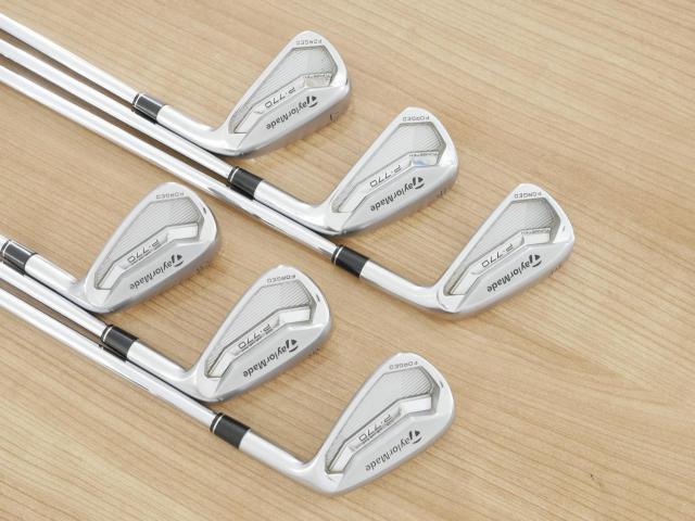 Iron set : Taylormade : ชุดเหล็ก Taylormade P770 Forged (ปี 2018 นุ่ม แน่น) มีเหล็ก 5-Pw (6 ชิ้น) ก้านเหล็ก NS Pro 950 Flex R