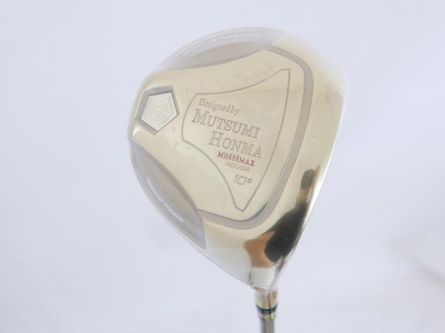 Driver : Other Brand : **ของใหม่ ยังไม่แกะพลาสติก** ไดรเวอร์ Mutsumi Honma MH488Max (หัวขนาด 488cc. หน้าเด้งเกินกฏ) Loft 10.5 Flex SR