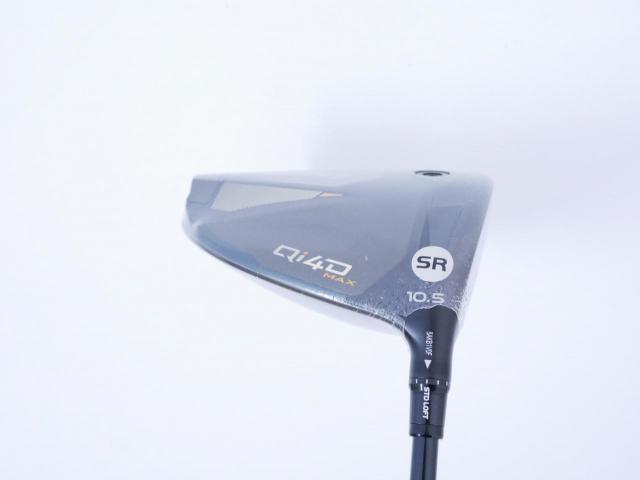 Driver : Taylormade : **ของใหม่ ยังไม่แกะพลาสติก** ไดรเวอร์ Taylormade Qi4D MAX (รุ่นใหม่ล่าสุด ออกปี 2026) Loft 10.5 ก้าน Mitsubishi REAX 50 Flex SR