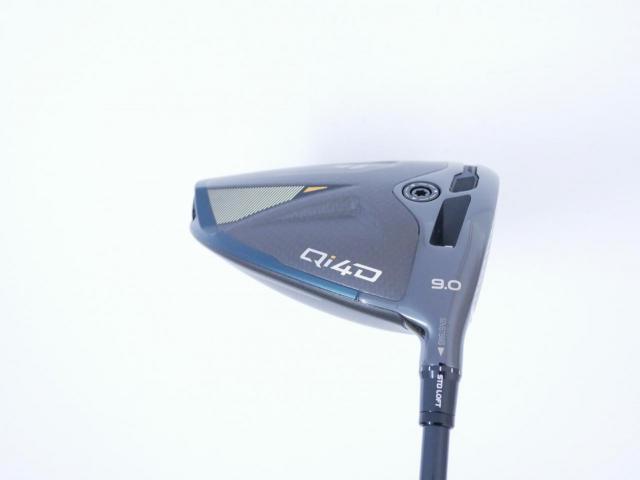 Driver : Taylormade : ไดรเวอร์ Taylormade Qi4D (รุ่นใหม่ล่าสุด ออกปี 2026) Loft 9 ก้าน Mitsubishi REAX 60 Flex S