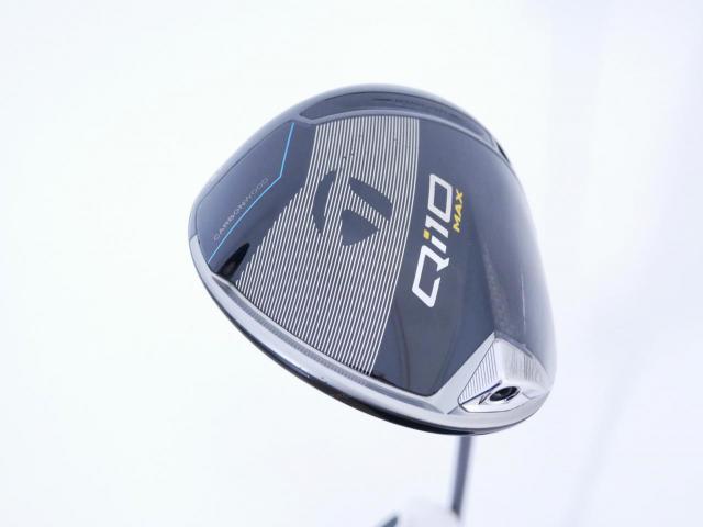 Driver : Taylormade : ไดรเวอร์ Taylormade Qi10 MAX (ออกปี 2024) Loft 9 ก้าน Mitsubishi Diamana TM50 Flex R
