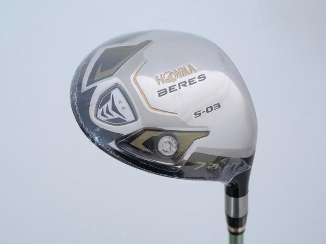 Fairway Wood : Honma : **ของใหม่ ยังไม่แกะพลาสติก** หัวไม้ 7 Honma Beres S-03 (ปี 2015) Loft 21 ก้าน ARMRQ 8 (45) Flex R (2 ดาว)