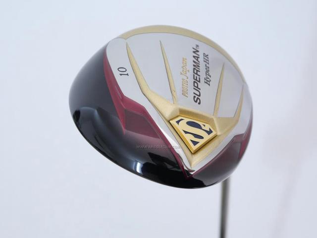Driver : Superman : ไดรเวอร์ Superman HyperHR (ตีไกลมาก หน้าเด้งสุดๆ COR.885 กระดองเด้ง) Loft 10 Flex R1