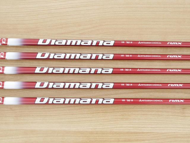 Iron set : Yamaha : ชุดเหล็ก Yamaha RMX VD40 (ออกปี 2022 ตีไกลและง่ายมากๆๆ ค่า MOI สูงสุด) มีเหล็ก 6-Pw (5 ชิ้น) ก้านกราไฟต์ Mitsubishi Diamana YR i50 Flex R