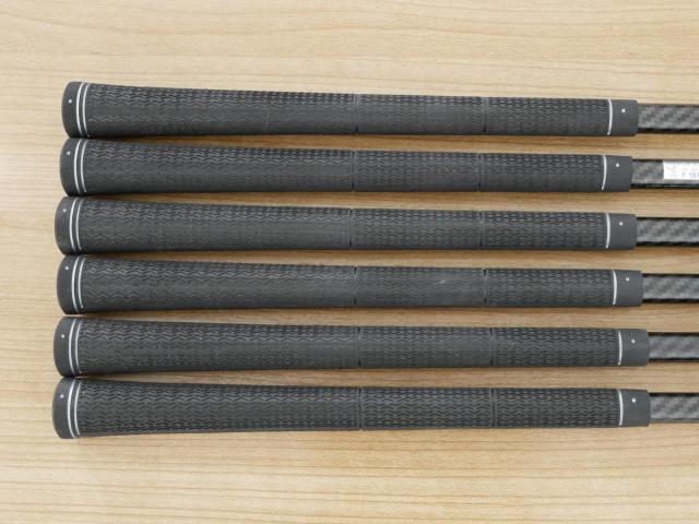 Iron set : PRGR : ชุดเหล็กกระเทย PRGR Super Egg Iron (รุ่นปี 2023 ตัวท๊อปสุด หน้าเด้งเกินกฏ ใช้แข่งไม่ได้ ตีไกลมากๆ) มีเหล็ก 7-Pw,Aw,As (6 ชิ้น) ก้านกราไฟต์ Flex R (M-37)