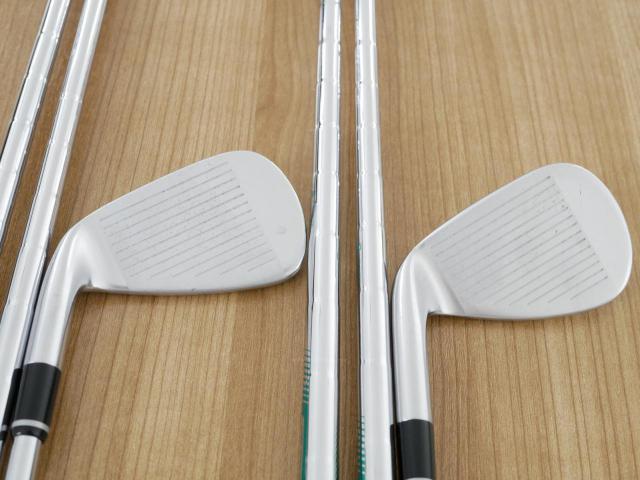 Iron set : PRGR : ชุดเหล็ก PRGR 02 Forged (ปี 2021 นุ่มมาก หายาก) มีเหล็ก 5-Pw (6 ชิ้น) ก้านเหล็ก NS Pro 950 NEO Flex S