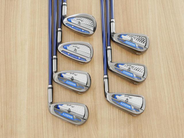 Iron set : Maruman : ชุดเหล็ก Maruman Majesty Royale (รุ่นท๊อปสุด ล่าสุด ออกปี 2024 ของใหม่ 9 หมื่นบาท) มีเหล็ก 6-Pw,Aw,Sw (7 ชิ้น เบอร์ 6 ตีระยะเท่าเบอร์ 5 ของรุ่นอื่น) ก้านกราไฟต์ Flex SR