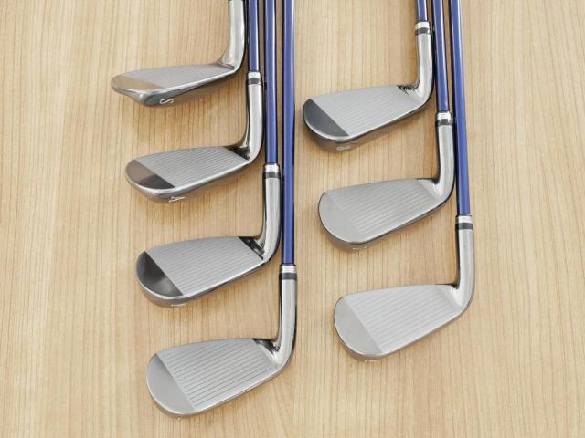 Iron set : Maruman : ชุดเหล็ก Maruman Majesty Royale (รุ่นท๊อปสุด ล่าสุด ออกปี 2024 ของใหม่ 9 หมื่นบาท) มีเหล็ก 6-Pw,Aw,Sw (7 ชิ้น เบอร์ 6 ตีระยะเท่าเบอร์ 5 ของรุ่นอื่น) ก้านกราไฟต์ Flex SR