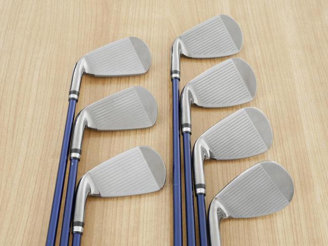 Iron set : Maruman : ชุดเหล็ก Maruman Majesty Royale (รุ่นท๊อปสุด ล่าสุด ออกปี 2024 ของใหม่ 9 หมื่นบาท) มีเหล็ก 6-Pw,Aw,Sw (7 ชิ้น เบอร์ 6 ตีระยะเท่าเบอร์ 5 ของรุ่นอื่น) ก้านกราไฟต์ Flex SR
