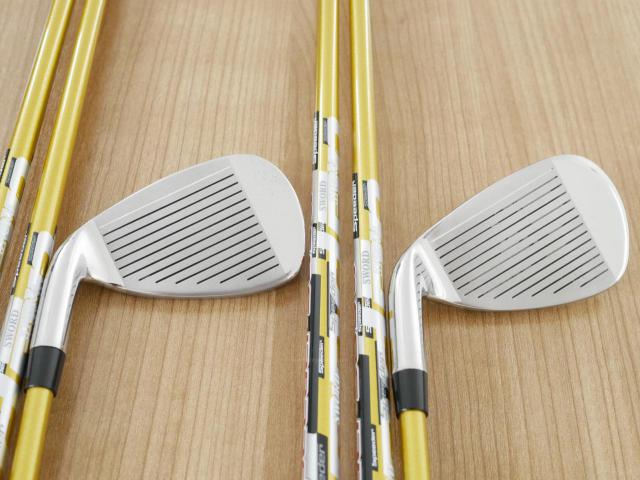 Iron set : Katana : ชุดเหล็ก Katana Sword ATC-589a (หน้าเด้ง) มีเหล็ก 6-Pw,Aw,Sw (7 ชิ้น) ก้านกราไฟต์ Fujikura Speeder 589 Flex SR