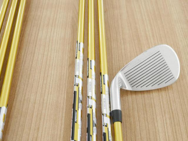 Iron set : Katana : ชุดเหล็ก Katana Sword ATC-589a (หน้าเด้ง) มีเหล็ก 6-Pw,Aw,Sw (7 ชิ้น) ก้านกราไฟต์ Fujikura Speeder 589 Flex SR